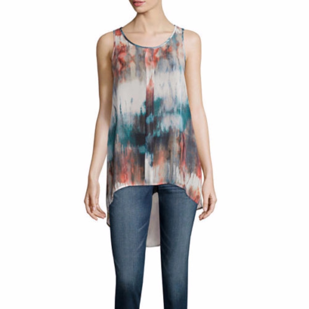 a.n.a High-Low-Hem Tank Top Size XS, S, M New - Picture 1 of 3